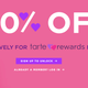 20% off all orders | Tarte Cosmetics